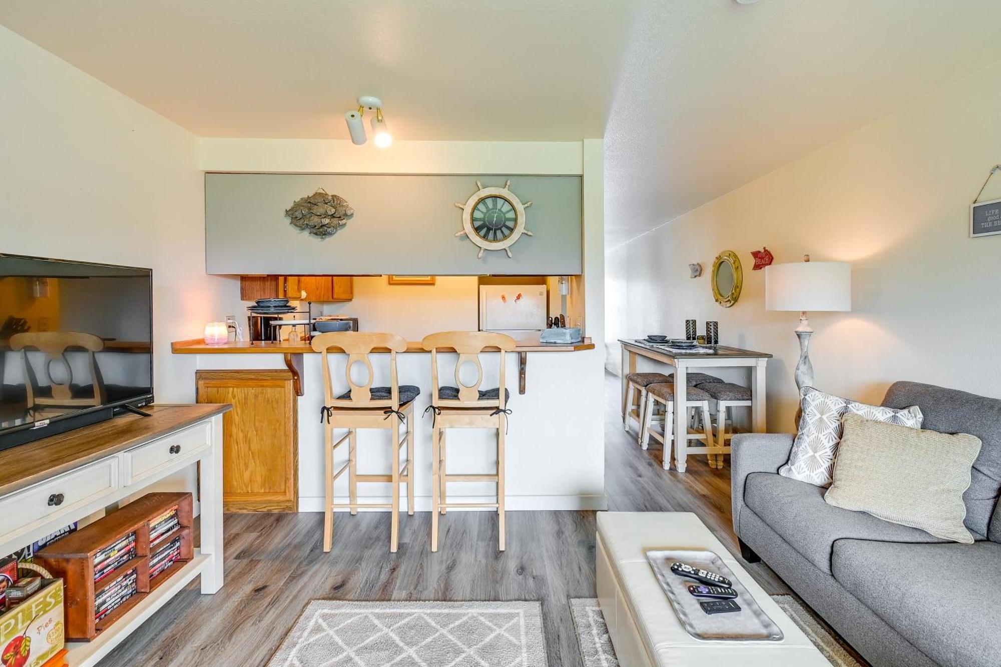 Ocean Shores Condo With Balcony Less Than 1 Mi To Beach! Eksteriør bilde